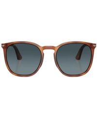 Persol - Rectangular Frame Sunglasses - Lyst