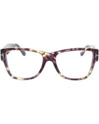 Tom Ford - Tortoiseshell-Effect Square-Frame Glasses - Lyst