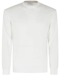 Eleventy - Crew-Neck Long-Sleeve Sweater - Lyst