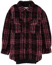 Isabel Marant - Isabel Marant Étoile Harvely Check Shirt Jacket - Lyst