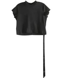 Rick Owens - Cropped Small Level T-Shirt - Lyst
