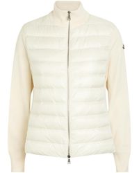 Moncler - Padded Wool And Nylon Jacket - Lyst