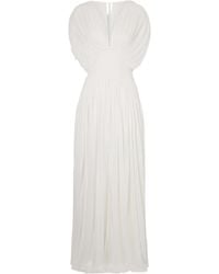 TOVE - Lyla Gathered Jersey Gown - Lyst