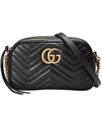 Gucci - Gg Marmont Small Crossbody Bag - Lyst