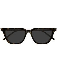 Saint Laurent - Eyewear Cat Eye Frame Sunglasses - Lyst