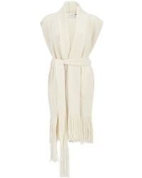 Gabriela Hearst - Teagan Fringed Belted Cashmere Vest - Lyst