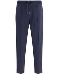 Brunello Cucinelli - Elastic Drawstring Waist Pants - Lyst