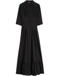 Max Mara - Cotton Poplin Dress - Lyst