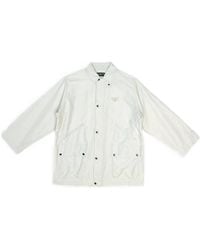 Balenciaga - Raglan-Sleeve Parka Coat - Lyst