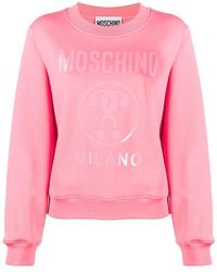 Moschino - Milano Logo Printed Sweater - Lyst
