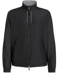 ZEGNA - Zipped Drawstring Jacket - Lyst