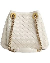 Bottega Veneta - Leather Parachute Shoulder Bag - Lyst