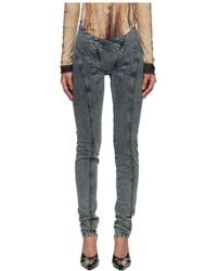 KNWLS - Celet Panelled Low-Rise Jeans - Lyst