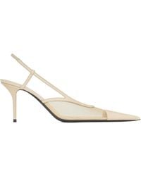 Saint Laurent - Open-Toe High-Heeled Sandals - Lyst