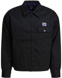 Needles - Zipped Logo Patch Jacket - Lyst