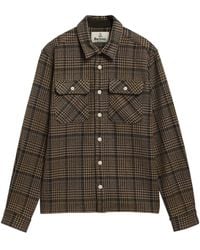 Barbour - Houndstooth Check Overshirt - Lyst