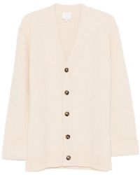 A.P.C. - Buttoned V-Neck Cardigan - Lyst