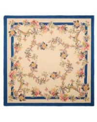 Etro - Modal And Cashmere Jacquard Shawl With Floral Motif - Lyst
