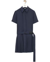 Loewe - Pleated Dress - Lyst