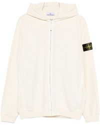Stone Island - Zip-Fastening Hoodie - Lyst