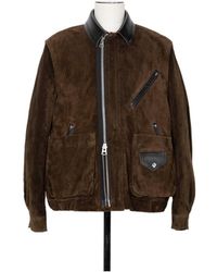 Sacai - Suede Blouson - Lyst