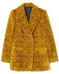 Burberry - Baroque Velvet Blazer - Lyst
