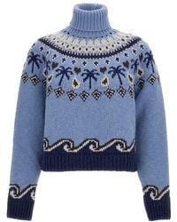 Alanui - Sweet Winter Turtleneck Jumper - Lyst