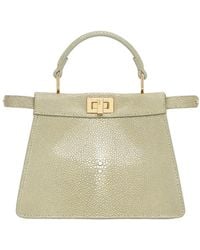 Fendi - Sage Stingray Leather Bag - Lyst