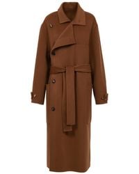 Philosophy Di Lorenzo Serafini - Tie-Up Long-Sleeve Coat - Lyst