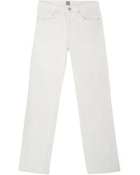 TOTEME - Jeans With Belt Loops - Lyst