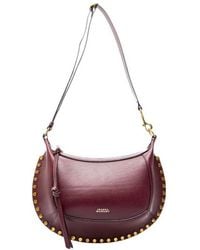 Isabel Marant - Oskan Stud Embellished Shoulder Bag - Lyst