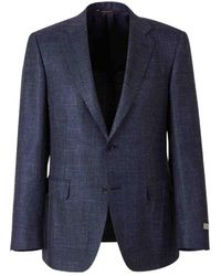 Canali - Single-Breasted Blazer - Lyst