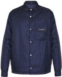 Balmain - Logo Monogrammed Button-Up Shirt - Lyst
