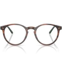 Polo Ralph Lauren - Eyewear Round Frame Glasses - Lyst