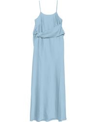 D.exterior - Draped Slip Dress - Lyst