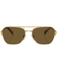 Prada - Eyewear Aviator Sunglasses - Lyst
