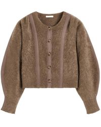 By Malene Birger - Pernille Buttoned Panelled Cardigan - Lyst