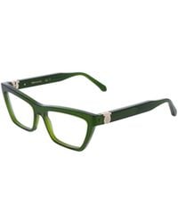Ferragamo - Ferragamo Eyewear Cat Eye Frame Glasses - Lyst