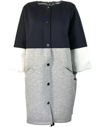 Weekend by Maxmara - Gnomi Logo Long Coat - Lyst