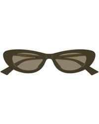 Bottega Veneta - Eyewear Cat Eye Frame Sunglasses - Lyst