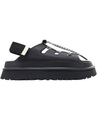 UGG - Goldenglow Lace-Up Platform Sandals - Lyst