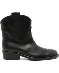 Via Roma 15 - Leather Ankle Boots - Lyst