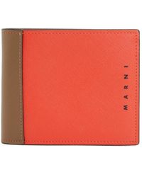 Marni - Logo Detailed Bi-Fold Wallet - Lyst