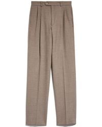 Sportmax - Pleated Tailored Trousers - Lyst