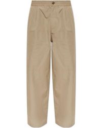 Emporio Armani - Pleated Relaxed Pants - Lyst