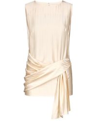 Loulou de Saison - Fonda Draped Asymmetric Top - Lyst