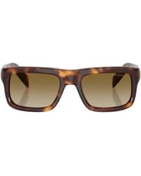 Prada - Eyewear Rectangular Frame Sunglasses - Lyst