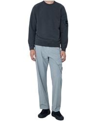 Stone Island - Cargo Trousers With Elasticated Waistband - Lyst