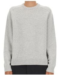 Theory - Crewneck Long-Sleeved Sweater - Lyst