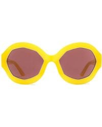 Marni - Round Frame Sunglasses - Lyst